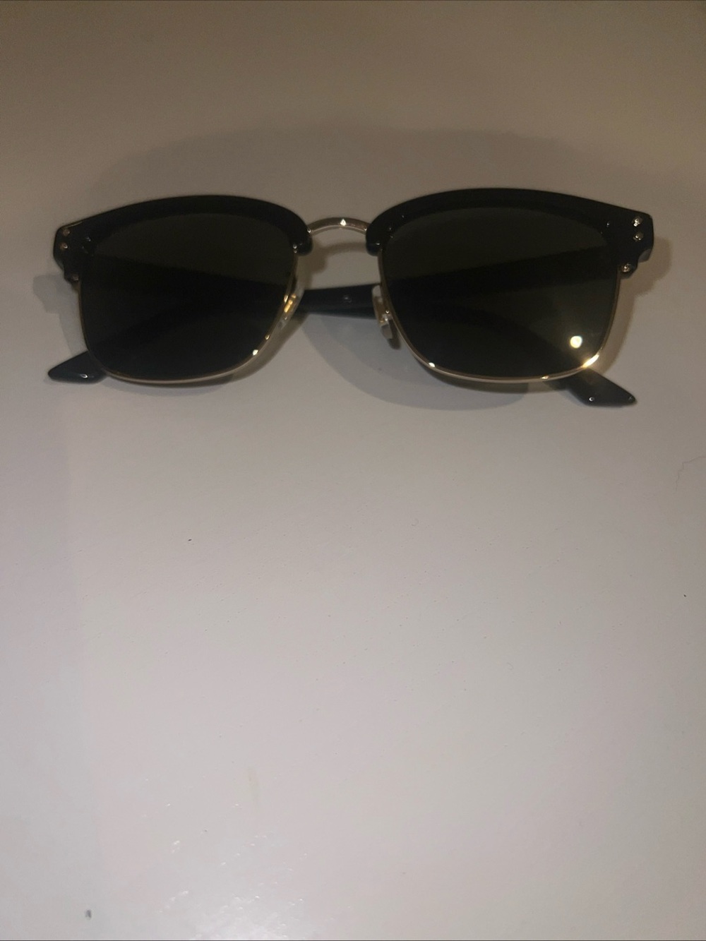 GUCCI GG1897SK 001 Black Grey Men's 54-19-145 Medium Sunglasses New
